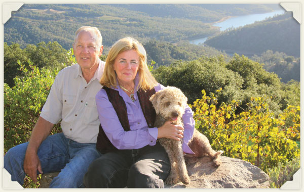 George, Patricia and Sophie Noble